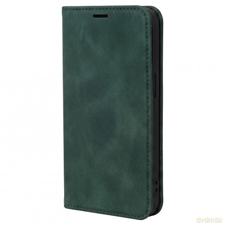 Etui Smart Suede do Xiaomi Redmi Note 15 Pro Plus 5G zielone