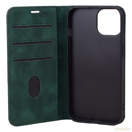Etui Smart Suede do Xiaomi Redmi Note 15 Pro Plus 5G zielone