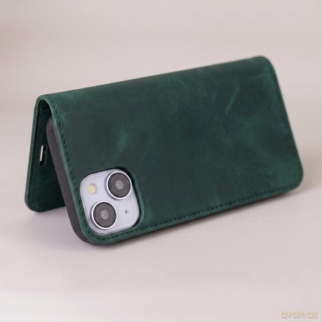 Etui Smart Suede do Xiaomi Redmi Note 15 Pro Plus 5G zielone