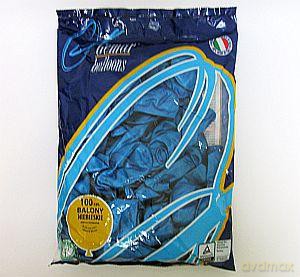 Balony GM90 metalizowane niebieskie