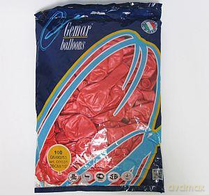Balony GM90 metalizowane wiśniowe