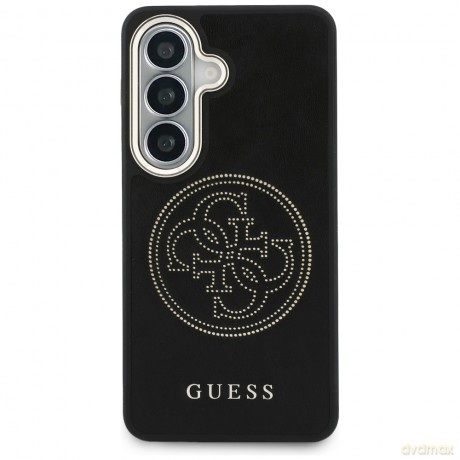 Guess nakładka Perforated Logo MagSafe do Samsung Galaxy S26 czarna