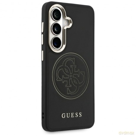 Guess nakładka Perforated Logo MagSafe do Samsung Galaxy S26 czarna