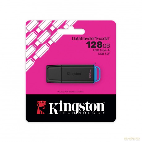 Kingston pendrive 128GB USB 3.2 Gen1 Exodia G2 niebieski