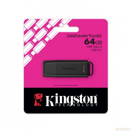 Kingston pendrive 64GB USB 3.2 Gen1 Exodia G2 czarny