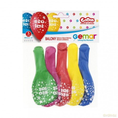 Balony zestaw Sto Lat