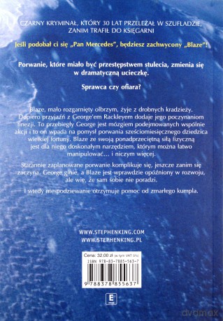 Blaze - Stephen King [KSIĄŻKA]