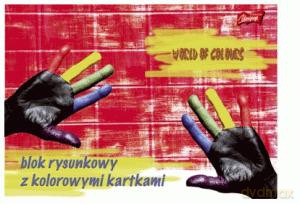 Blok rysunkowy A3 kolorowy