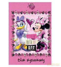 Blok rysunkowy A4 Minnie Friends