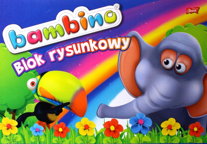 Blok rysunkowy A4/20 Bambino