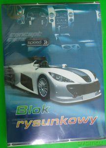 Blok rysunkowy biały