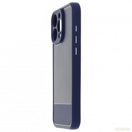 Nakładka Simple Carbon do Samsung Galaxy A37 5G niebieska