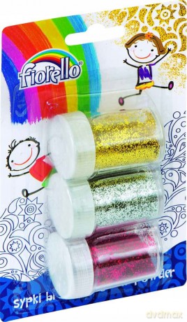 Brokat sypki 3 kolory Fiorello