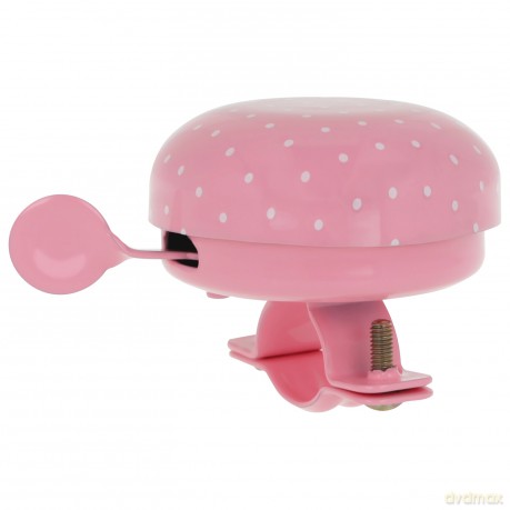 Setty dzwonek rowerowy różowy DR-016
