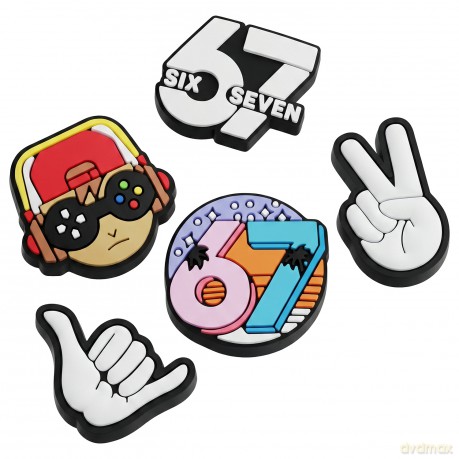 Sticker 3D 67 zestaw 5 szt