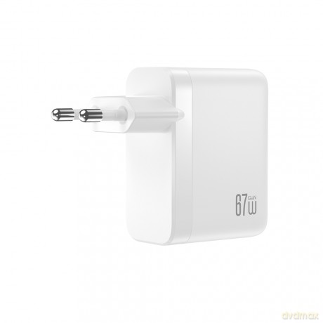 XO ładowarka sieciowa CE39 PD 67W 3x USB-C 1x USB biała