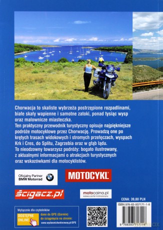 Chorwacja. Najpiękniejsze podróże motocyklowe - Hans Michael Engelke [KSIĄŻKA]