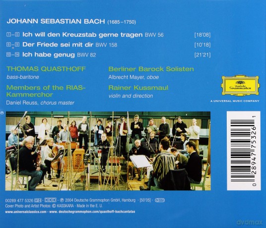 Thomas Quasthoff: Bach:Cantatas [CD]