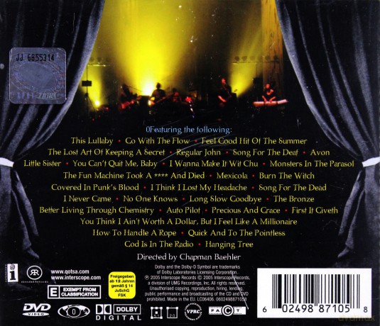 Queens Of The Stone Age: Over The Years And Through The Woods [CD]+[DVD]