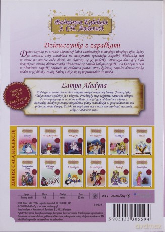 Dziewczynka z zapałkami (Baśniowa Kolekcja J. Ch. Andersen) [DVD]