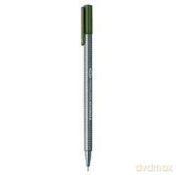 Cienkopis Triplus Fineliner ciemnozielony