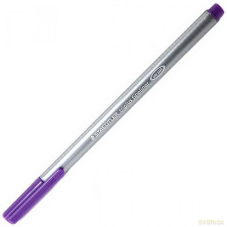 Cienkopis Triplus Fineliner fioletowy