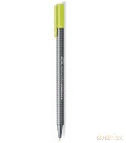 Cienkopis Triplus Fineliner limonkowy