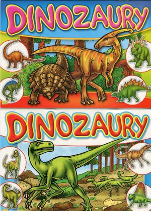 Dinozaury kolorowanka [KSIĄŻKA]