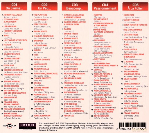 Chansons D'Amour [5CD]