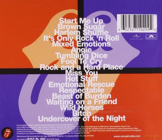 The Rolling Stones: Jump Back Best Of 1971-1993 (Remastered 2009) [CD]