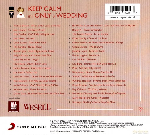 Keep Calm... It's Only Wedding [2CD]