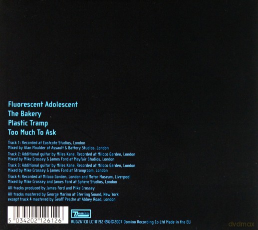 Arctic Monkeys: Fluorescent Adolescent [CD]