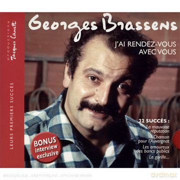 Georges Brassens: J'ai Rendez-Vous Avec Vous [CD]