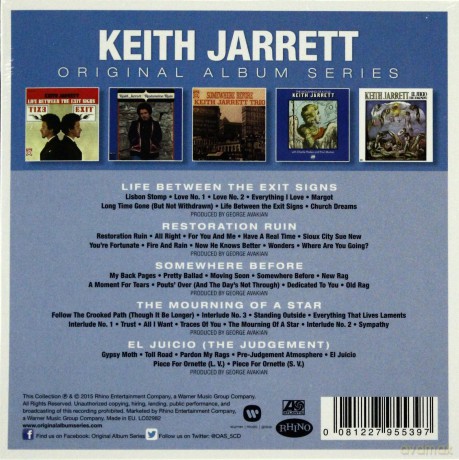 Keith Jarrett: Original Album Series [5CD]