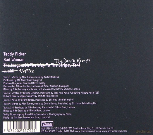 Arctic Monkeys: Teddy Picker [CD]