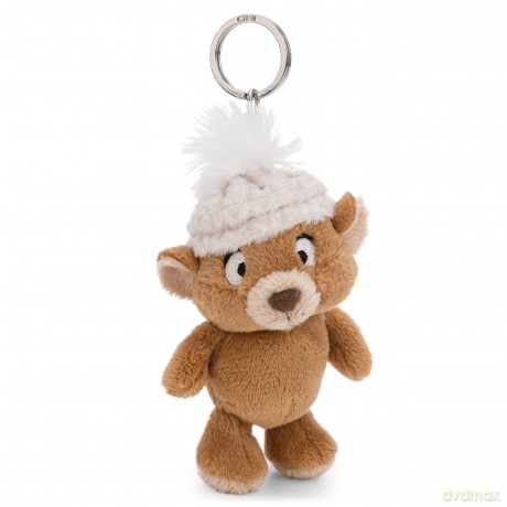NICI Brelok miś Capiccino 10 cm na karcie