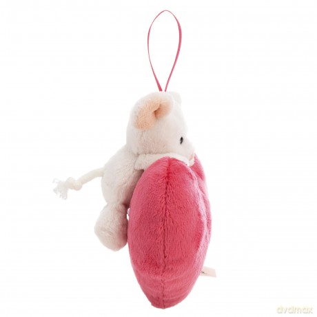 NICI Pluszowe serce Love mysz Mira 12 cm z pętelką