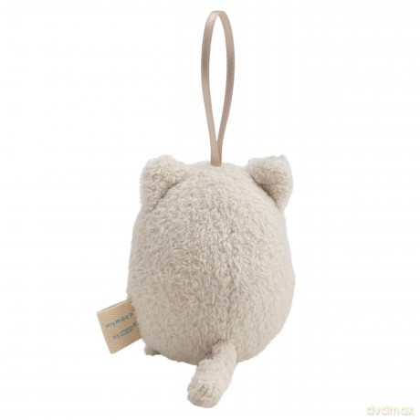 NICI Zestaw pluszak kot Angy 8 cm z kubkiem i strojem bałwana, w pudełku prezentowym 8,5 × 6,5 × 10 cm