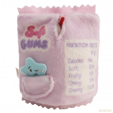 NICI Zestaw pluszak kogut Keko 8 cm z gwiazdką i strojem opakowania żelków, w pudełku prezentowym 8,5 × 6,5 × 10 cm