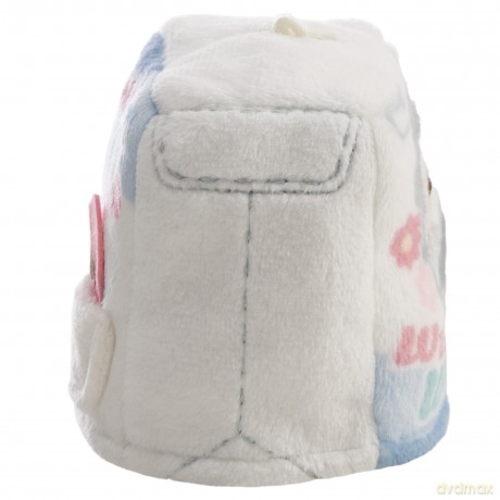 NICI Zestaw pluszak pies Washy 8 cm ze skarpetką i strojem pudełka proszku do prania, w pudełku prezentowym 8,5 × 6,5 × 10 cm