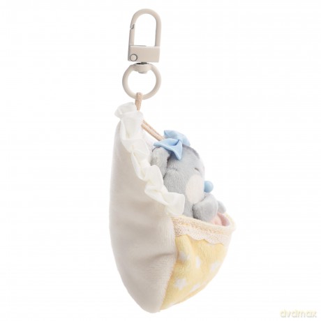 NICI Zestaw pluszak chomik Shai 7 cm z grzechotką i łóżeczkiem z karabińczykiem, w pudełku prezentowym 8,5 × 6,5 × 13 cm