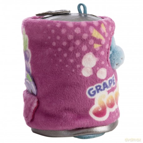 NICI Zestaw pluszak manat Wilbur 8 cm z winogronami i strojem puszki napoju, w pudełku prezentowym 8,5 × 6,5 × 10 cm