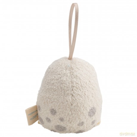 NICI Zestaw pluszak foka Yuki 8 cm z płatkiem śniegu i strojem Yeti, w pudełku prezentowym 8,5 × 6,5 × 10 cm