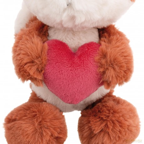 NICI Pluszak Love lis Miro z sercem 20 cm