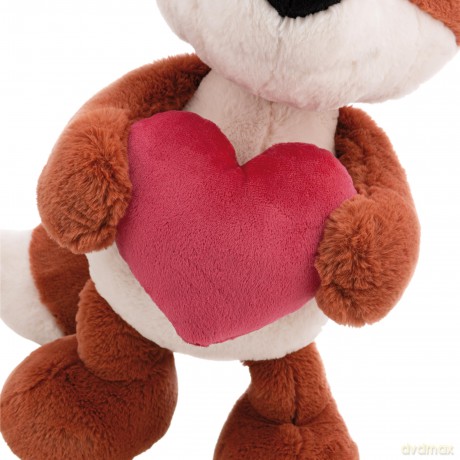 NICI Pluszak Love lis Miro z sercem 50 cm