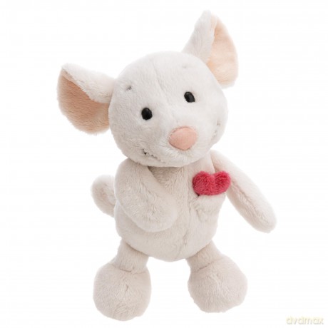 NICI Pluszak Love mysz Mira z sercem 20 cm