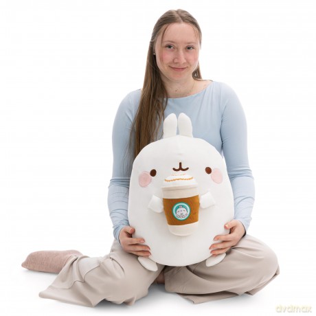 NICI Pluszak MOLANG z filiżanką kawy 48 cm