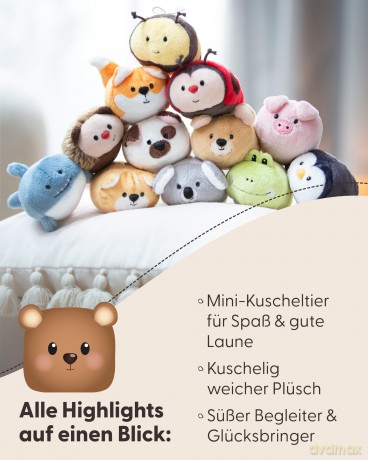 NICI Pluszak miś 8 cm