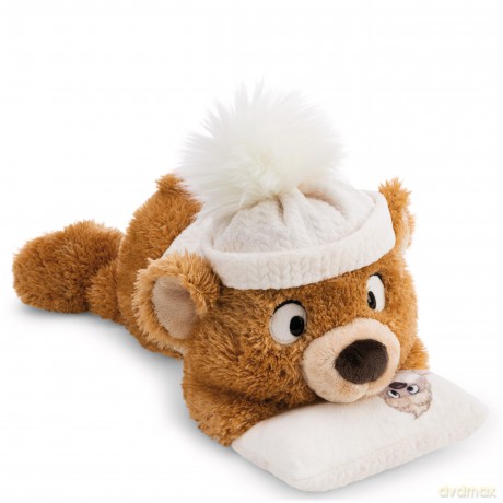 NICI Pluszak miś Capiccino z poduszką 35 cm leżący