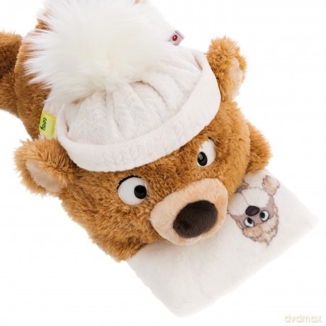 NICI Pluszak miś Capiccino z poduszką 35 cm leżący